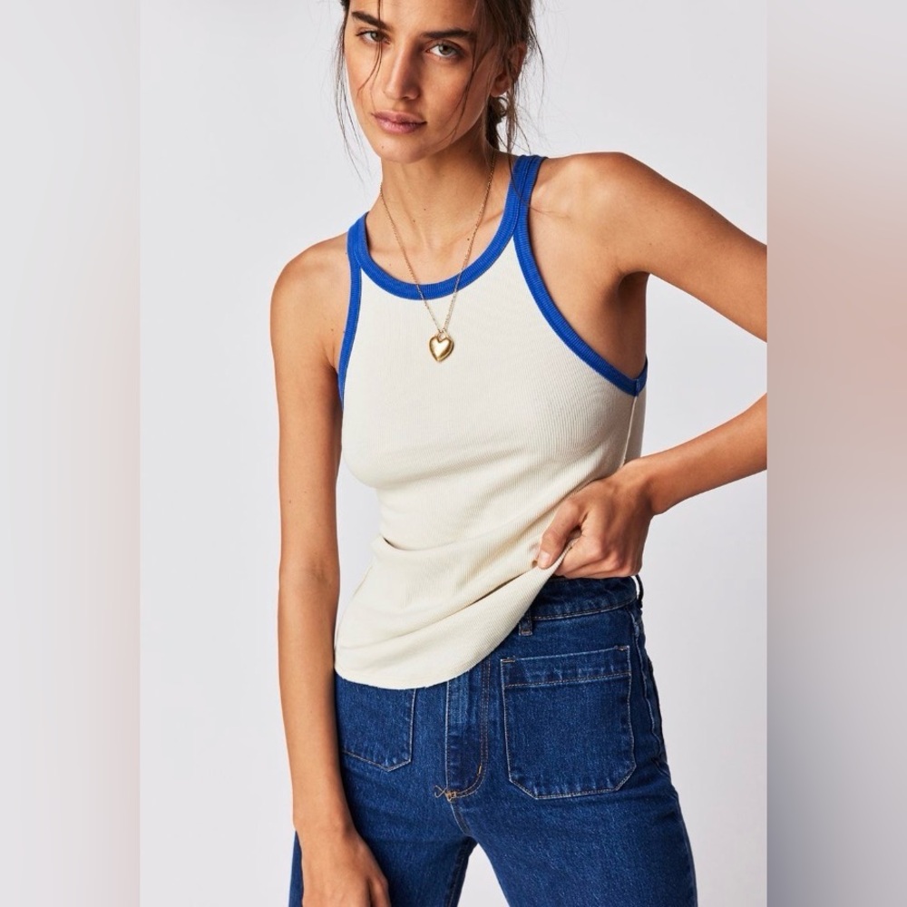 Free People We the Free Only 1 Ringer Tank